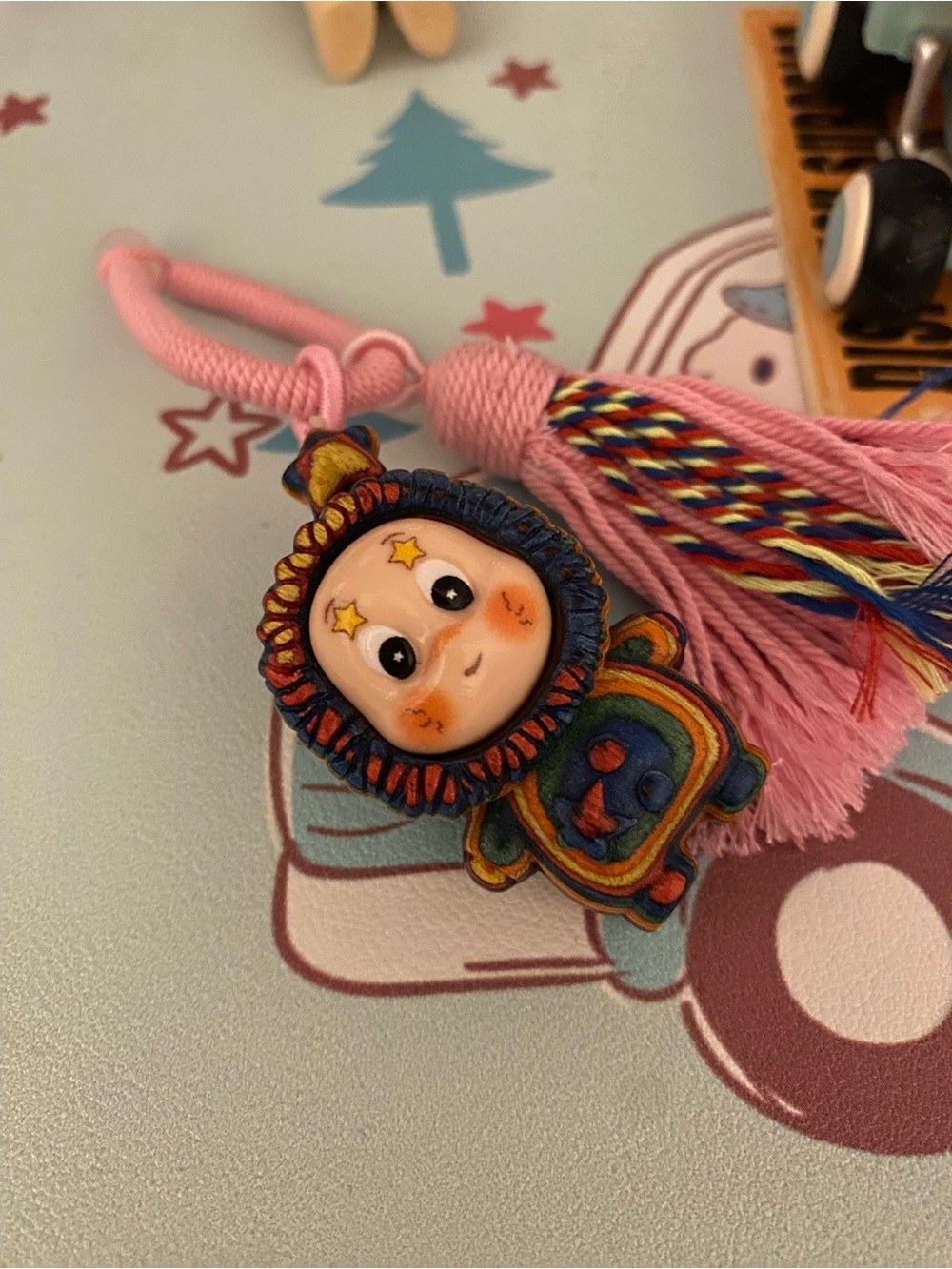Handmade Wooden Twinkle Twinkle Charm